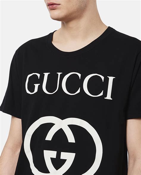 gucci gg classic t shirt|authentic Gucci t shirt men.